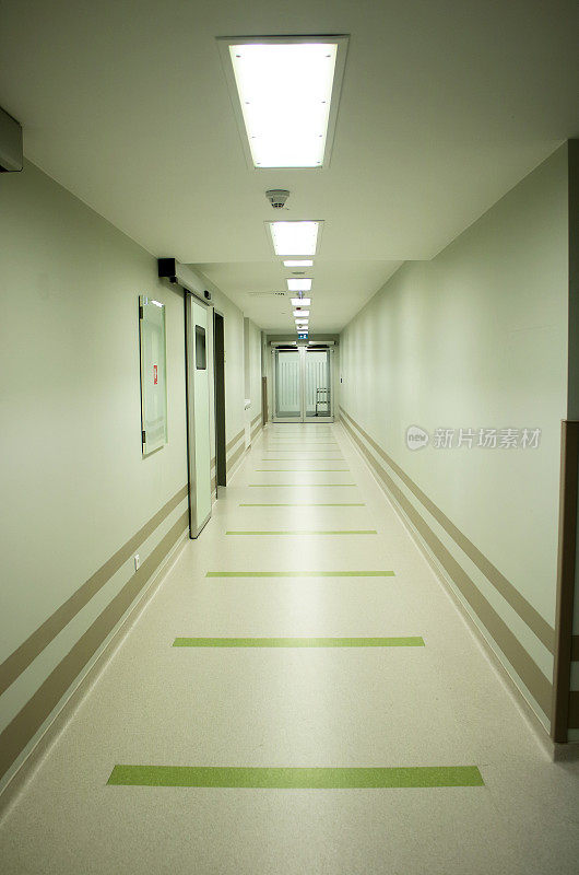 Hospital corridor